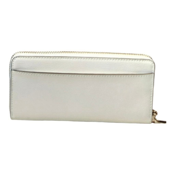 White Kate Spade Morgan Zip Around Continental Wallet - Picture 4 of 12